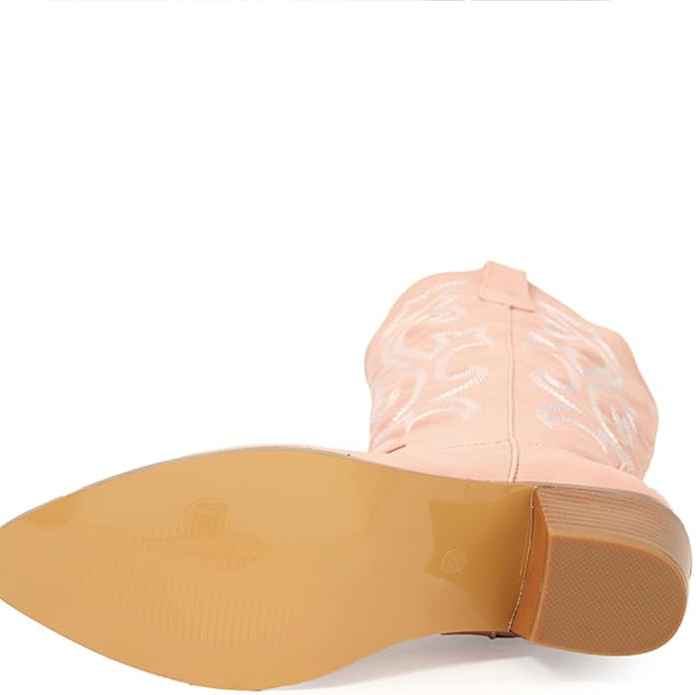 DIXIE Cowgirl Boots - Resistant PU leather | Elegance & Stability - Yehaw