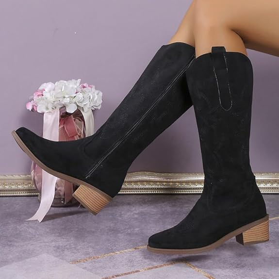 HARPER Cowgirl Boots - Resistant PU leather | Freedom Everyday