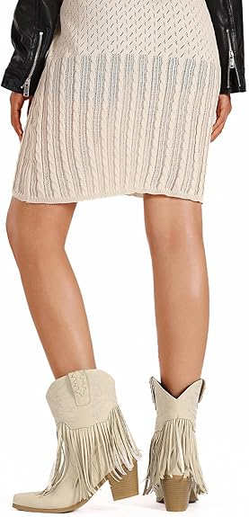 SAVANNAH Cowgirl Boots Fringe - Soft lining | Elegance & Stability
