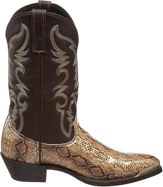 CLAY Mens Cowboy Boots - Crocodile PU leather | Stable and Strong