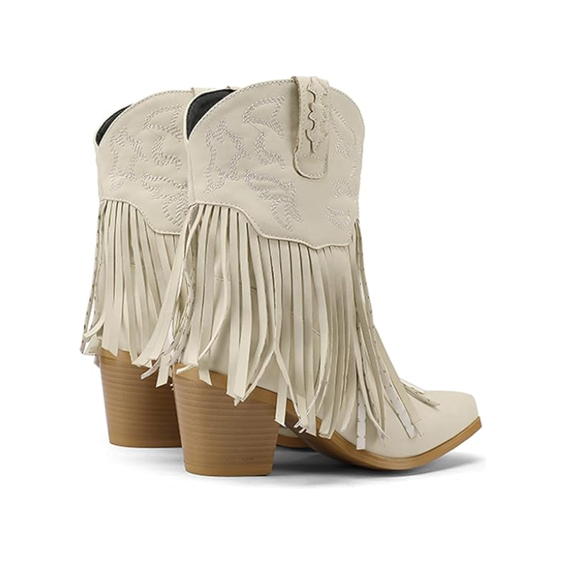 SAVANNAH Cowgirl Boots Fringe - Soft lining | Elegance & Stability