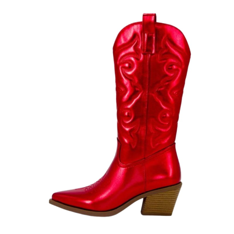 CASSIE Cowgirl Boots - Pointed toe | Elegance & Stability - Yehaw