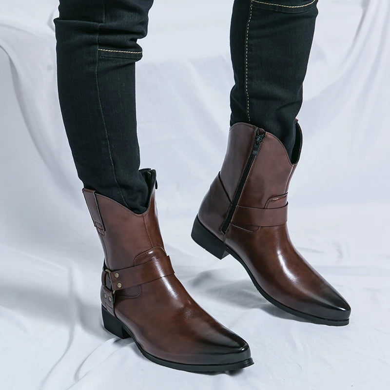 Remington Mens Cowboy Boots - Virile Design | Everyday Strength - Yehaw