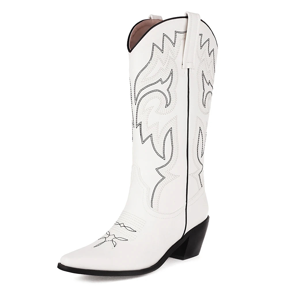 ALICE Cowgirl Boots - Pointed toe | Elegance & Stability - Yehaw
