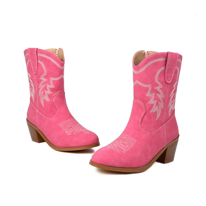 ABIGAIL Cowgirl Boots - Pointed toe | Elegance & Stability - Yehaw