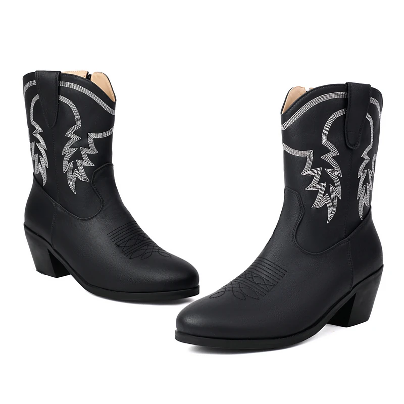 ABIGAIL Cowgirl Boots - Pointed toe | Elegance & Stability - Yehaw