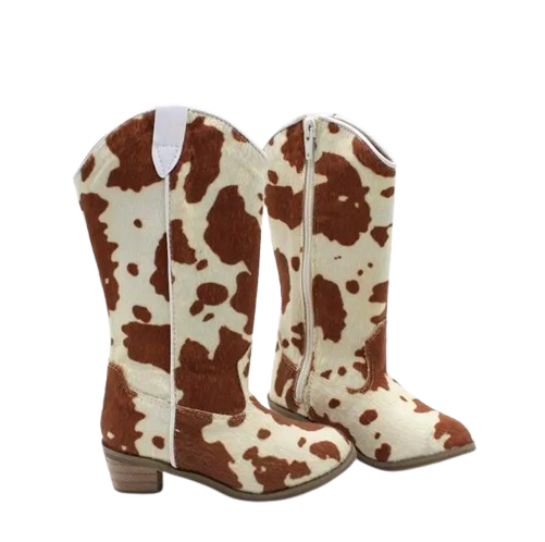 ARIZONA Kids Cowboy Boots - Soft PU leather | Stable & Easy to slip on - Yehaw