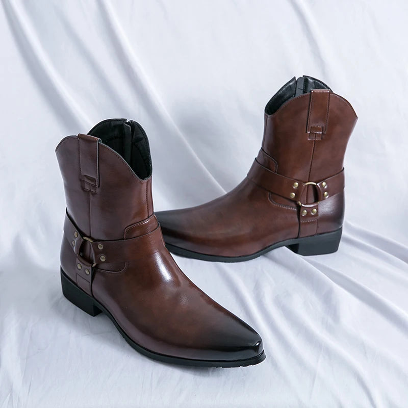 Remington Mens Cowboy Boots - Virile Design | Everyday Strength - Yehaw