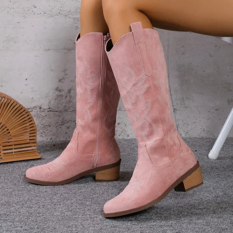 HARPER Cowgirl Boots - Resistant PU leather | Freedom Everyday - Yehaw