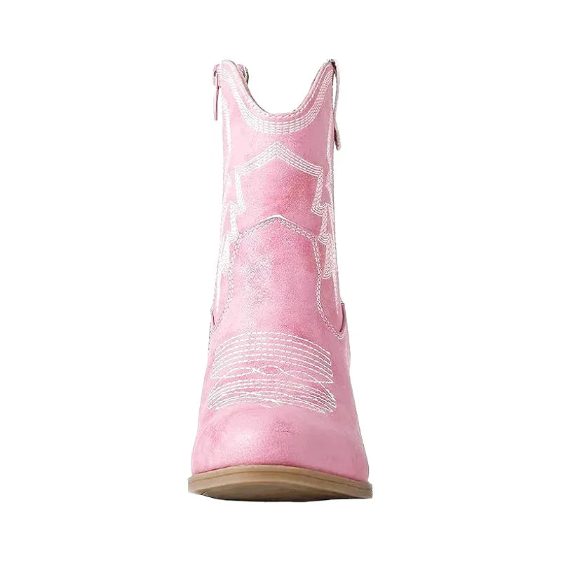 ABIGAIL Cowgirl Boots - Pointed toe | Elegance & Stability - Yehaw