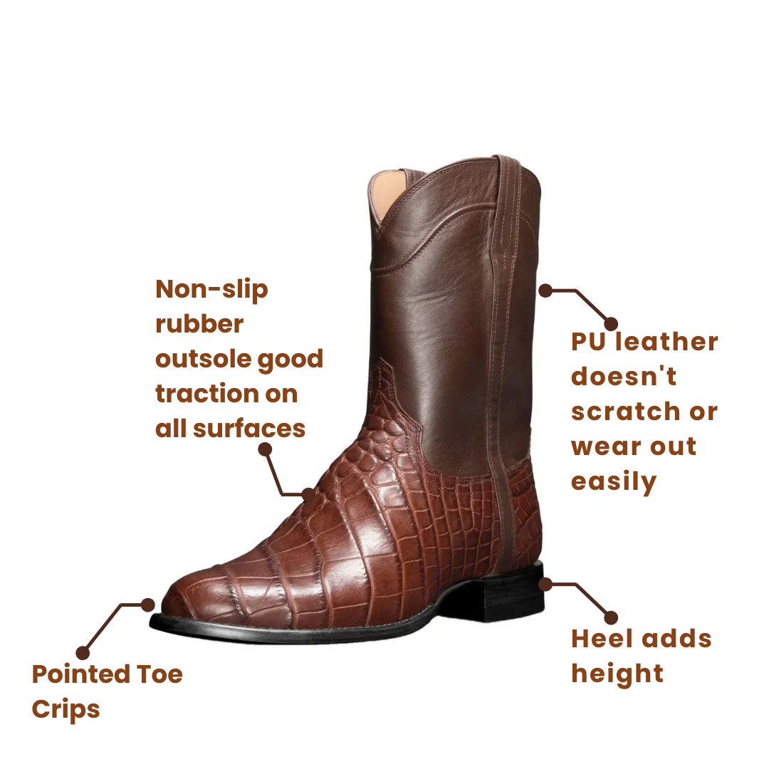 JACK Mens Cowboy Boots - Men’s Shoes | Bold & Structured Style