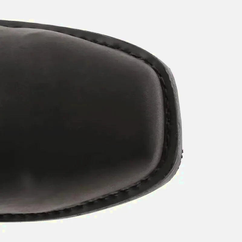 DENVER Mens Cowboy Boots - Yehaw | Black - Yehaw