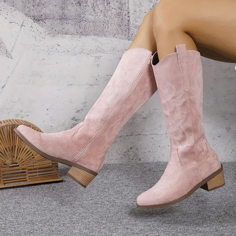 HARPER Cowgirl Boots - Resistant PU leather | Freedom Everyday - Yehaw