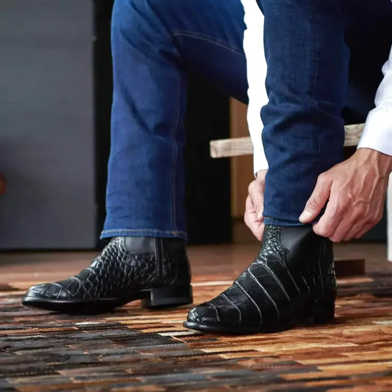 JACK Mens Cowboy Boots - Men’s Shoes | Bold & Structured Style - Yehaw