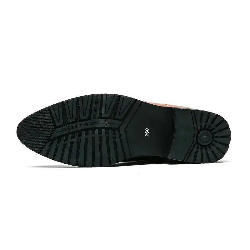 JIMMY Mens Cowboy Boots - PU Leather | Reliable & Clean Look - Yehaw