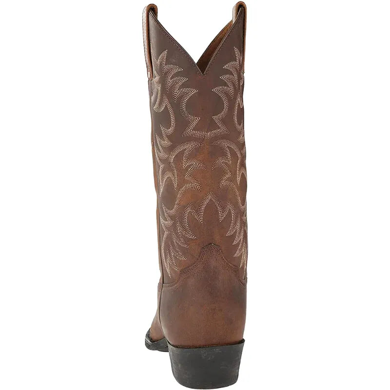 Levi Mens Cowboy Boots - Tough PU Leather | Timeless Style - Yehaw