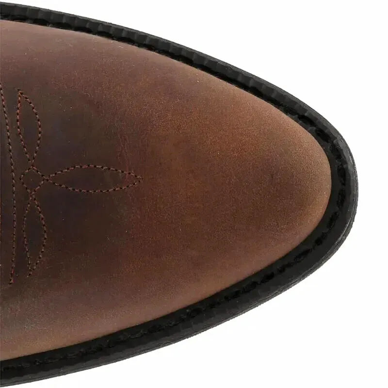 LEVI Mens Cowboy Boots - Yehaw | Brown - Yehaw