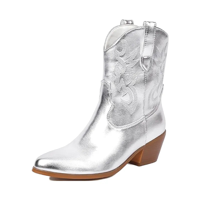SHIRLEY Cowgirl Boots - Pointed toe | Elegance & Stability - Yehaw