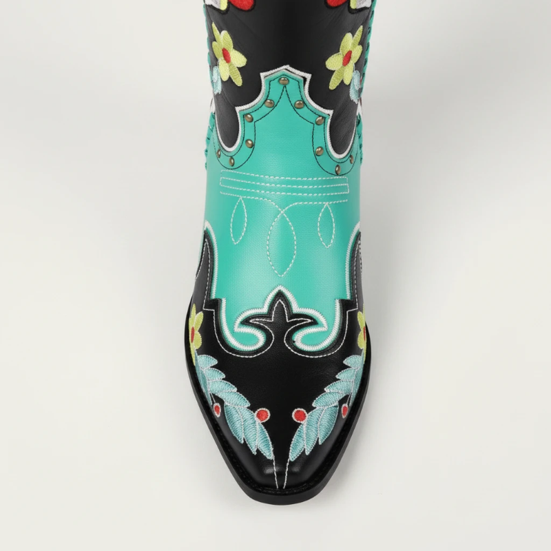 ADELAIDE Cowgirl Boots - Yehaw | Multi-Coloured - Yehaw