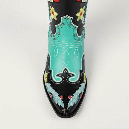 ADELAIDE Cowgirl Boots - Yehaw | Multi-Coloured - Yehaw