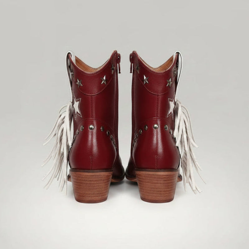 ORLANDA Cowgirl Boots - Yehaw | Red