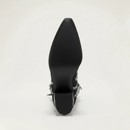 MARLOWE Cowgirl Boots - Yehaw | Black