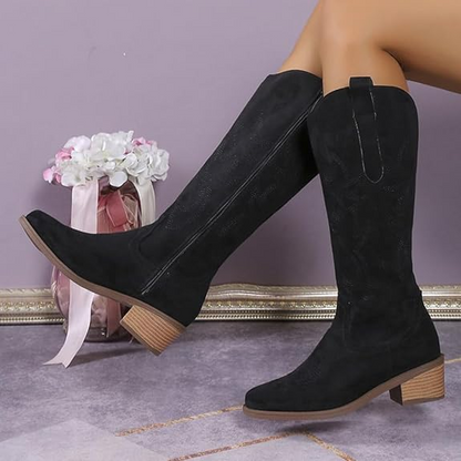 HARPER Cowgirl Boots - Resistant PU leather | Freedom Everyday