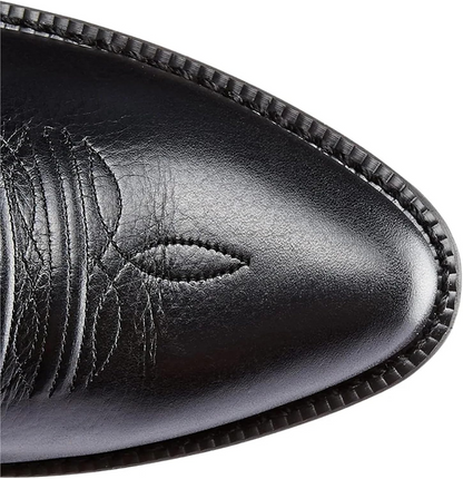 Levi Mens Cowboy Boots - Tough PU Leather | Timeless Style