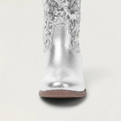 GRACE Cowgirl Boots - Yehaw | Silver