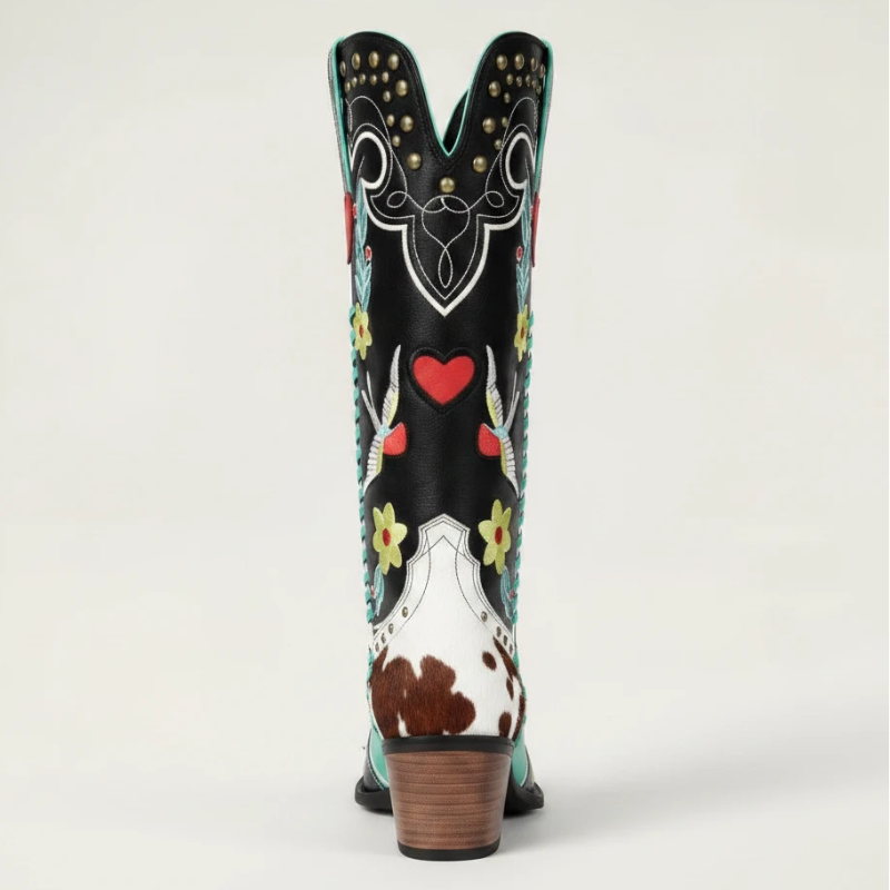 ADELAIDE Cowgirl Boots - Yehaw | Multi-Coloured - Yehaw