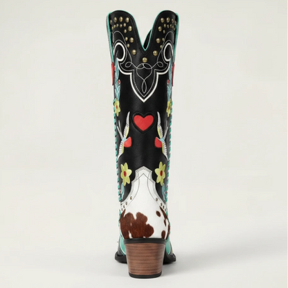 ADELAIDE Cowgirl Boots - Yehaw | Multi-Coloured - Yehaw