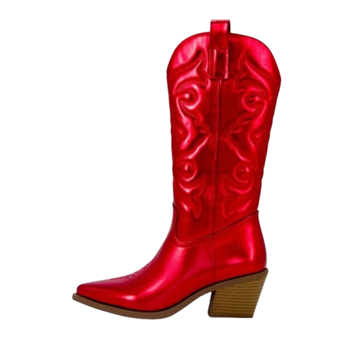 CASSIE Cowgirl Boots - Pointed toe | Elegance & Stability