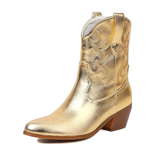 SHIRLEY Cowgirl Boots - Pointed toe | Elegance & Stability - Yehaw