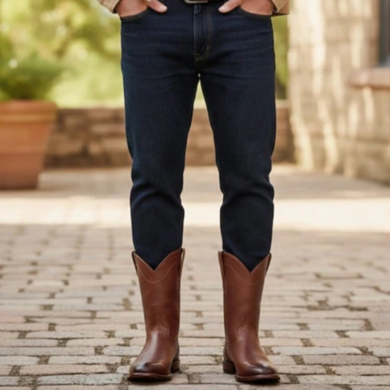 Mens_cowboy_boots_-_Brown_country_boots_-_western_boots