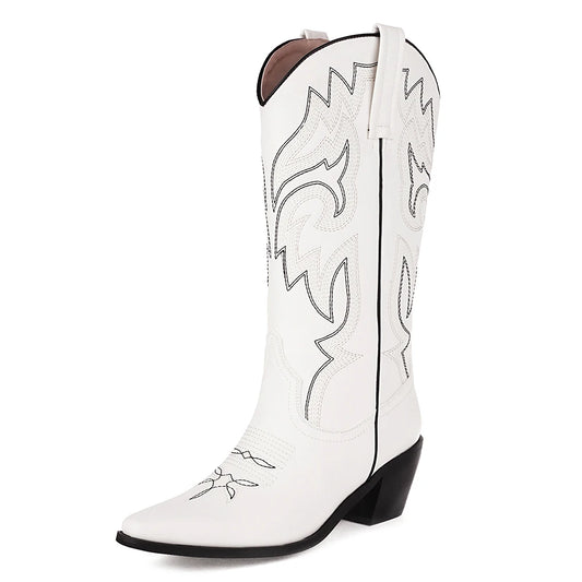 ALICE Cowgirl Boots - Pointed toe | Elegance & Stability - Yehaw