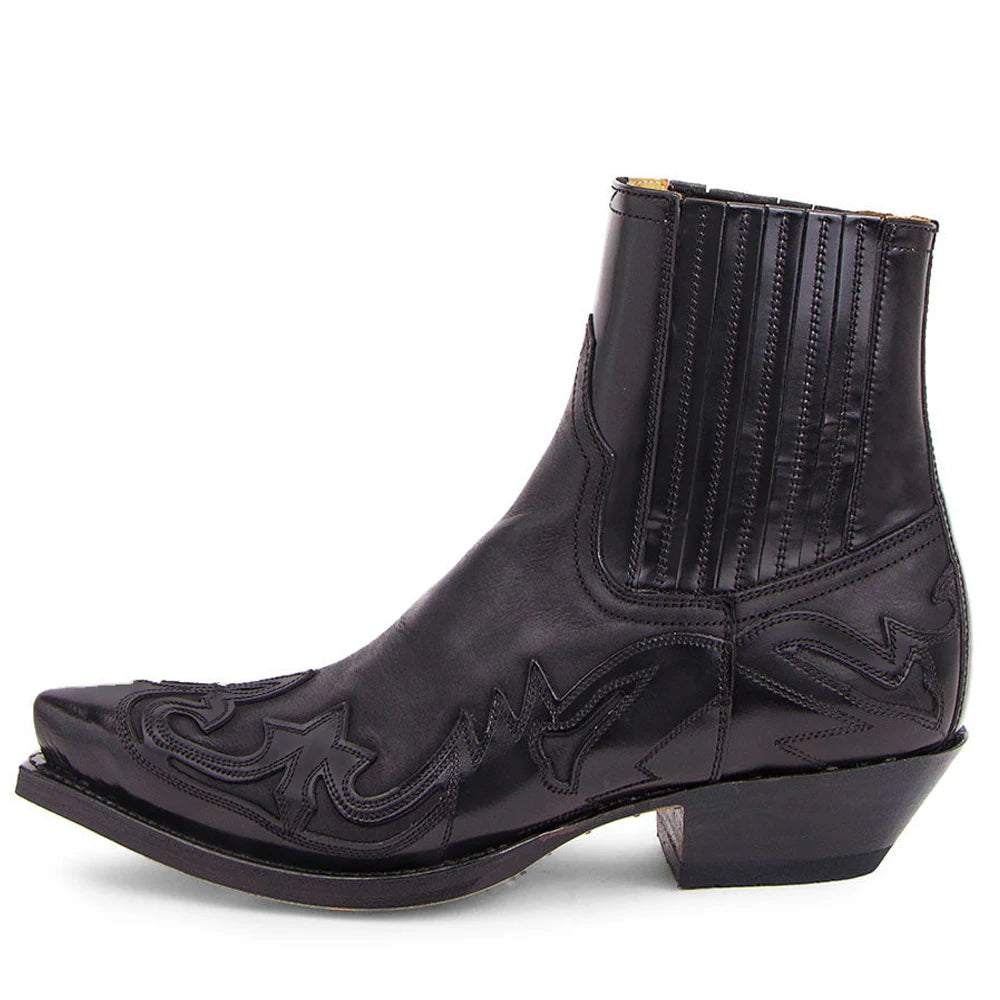 TOMMY Mens Cowboy Boots - PU Leather | Bold Design & Fit - Yehaw