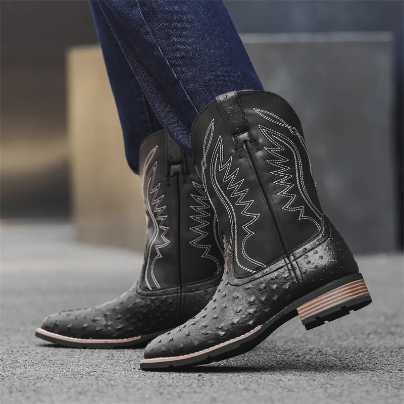 BILLY Mens Cowboy Boots - Men’s Shoes | Strong Style, Lasting Comfort - Yehaw