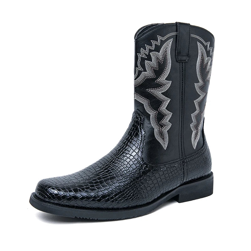 HECTOR Mens Cowboy Boots - Rugged Look | Long-Lasting Build - Yehaw