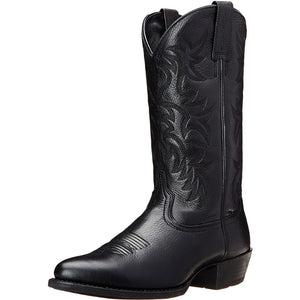 Levi Mens Cowboy Boots - Tough PU Leather | Timeless Style - Yehaw