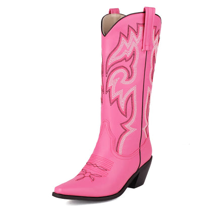 ALICE Cowgirl Boots - Pointed toe | Elegance & Stability - Yehaw