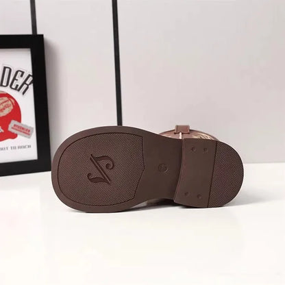 AUSTIN Kids Cowboy Boots - Soft PU leather | Stable & Easy to slip on - Yehaw