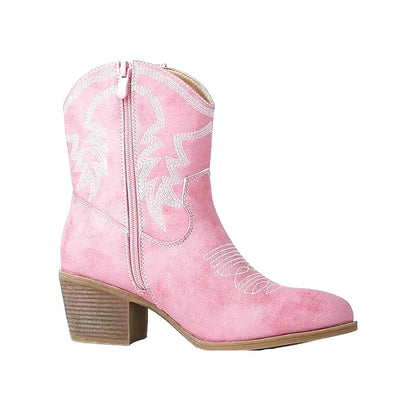 ABIGAIL Cowgirl Boots - Pointed toe | Elegance & Stability - Yehaw