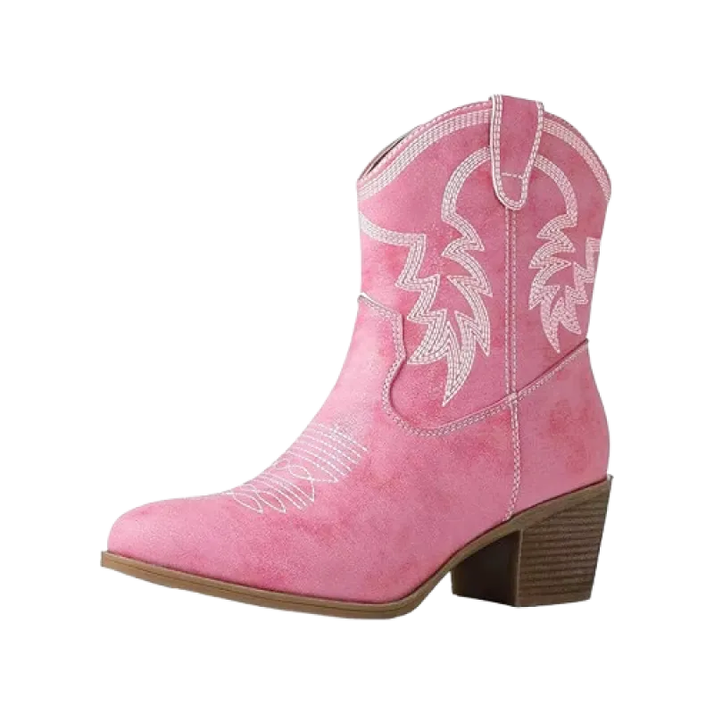 ABIGAIL Cowgirl Boots - Pointed toe | Elegance & Stability - Yehaw