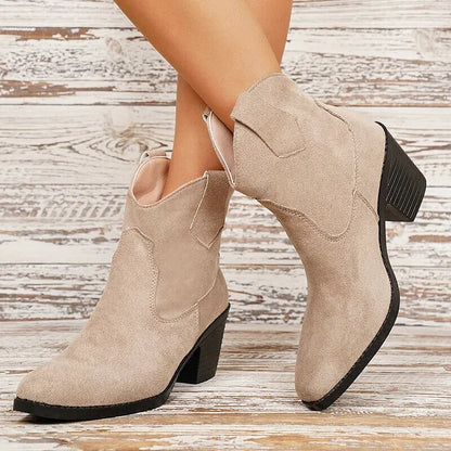 ADA Cowgirl Boots - Yehaw | Beige - Yehaw