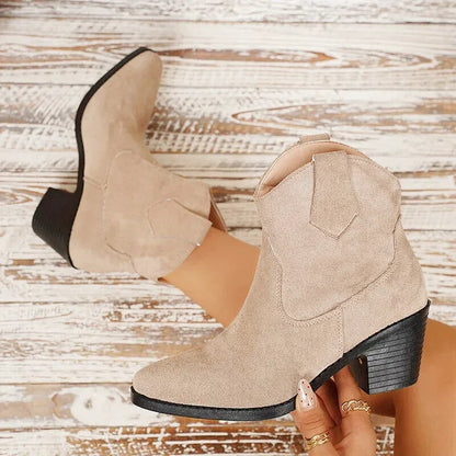 ADA Cowgirl Boots - Yehaw | Beige - Yehaw