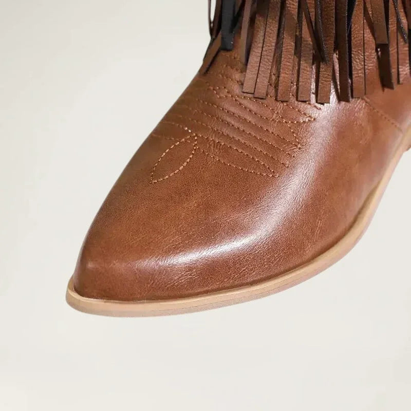 ALEJANDRA Cowgirl Boots - Yehaw | Brown - Yehaw