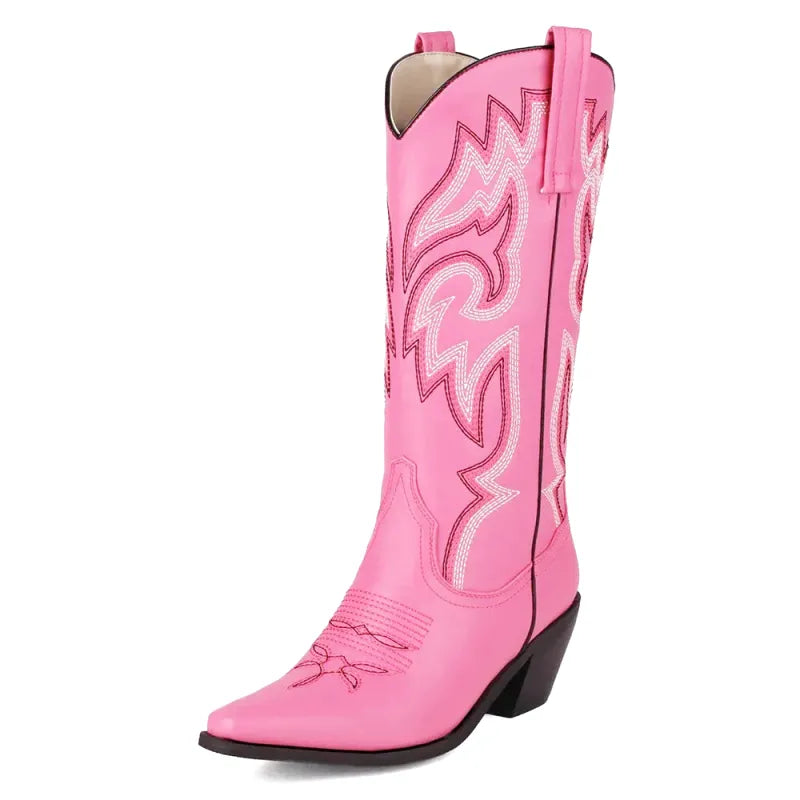 ALICE Cowgirl Boots - Pointed toe | Elegance & Stability - Yehaw