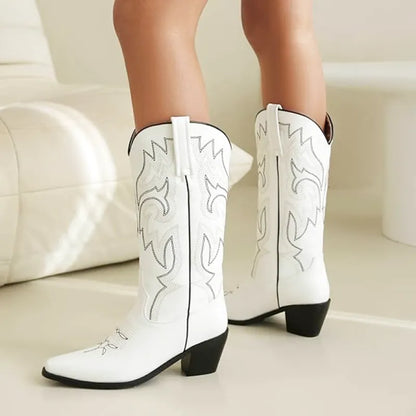 ALICE Cowgirl Boots - Pointed toe | Elegance & Stability - Yehaw