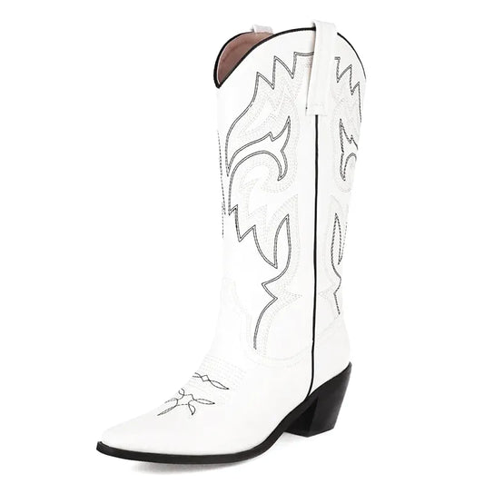 ALICE Cowgirl Boots - Pointed toe | Elegance & Stability - Yehaw