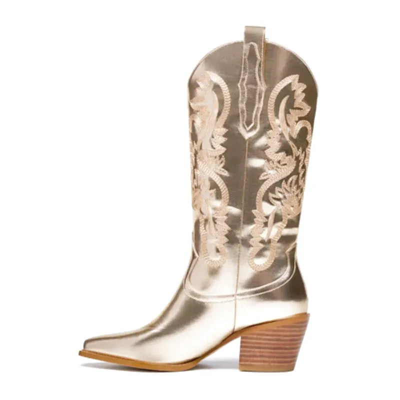 ANNIE Cowgirl Boots - Yehaw | Pink - Yehaw